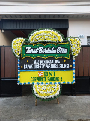 Papan Bunga Duka di Rahandouna