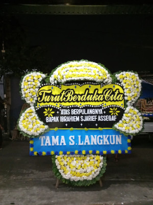 Papan Bunga Duka di Rahandouna